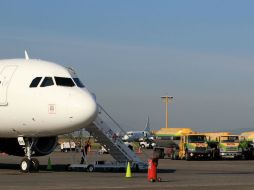 Las zonas de salida y equipaje fueron desocupadas, lo cual afectó las salidas pero no las llegadas. EL INFORMADOR / ARCHIVO
