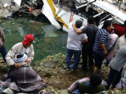 Autoridades municipales reportan 15 lesionados. EFE / Protección Civil de Veracruz