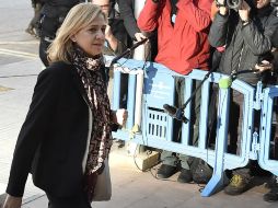 Cristina de Borbón, la hermana del rey está acusada como 'cooperadora necesaria' de delitos fiscales. AP / G. Julien