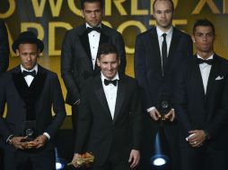 El futbol español sigue acaparando los premios a nivel mundial. AFP / O. Morin