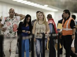 El grupo de 180 cubanos saldrá desde Liberia, en la provincia costarricense de Guanacaste la noche de este martes. EFE / J. Arguedas