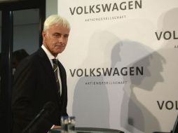 Müller generó más problemas al dar a entender que todo fue un malentendido entre VW y las autoridades ambientales de EU. EL INFORMADOR / ARCHIVO