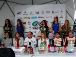 En conferencia de prensa se presentaron los pilotos que vienen de distintos países. EL INFORMADOR / A. Rodríguez