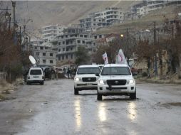 Madaya lleva sitiada desde el verano pasado por fuerzas leales al presidente Bachar al Assad. EFE / Y. Badawi