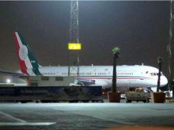 El avión Boeing 757 'Presidente Juárez' se mantendrá como parte de la flota aérea del Estado Mayor, reiteran. NTX / ARCHIVO