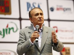 El anuncio lo hizo en el auditorio de la Escuela Libre de Negocios en Querétaro. NTX / ARCHIVO