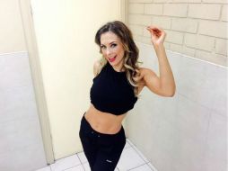 A través de sus redes sociales, la actriz comparte con sus seguidores fotografías de la figura que ha conseguido en el gimnasio. TWITTER / @aracelyarambula