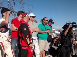 La explanada del Omnilife se encendió con las primeras carreras de cada categoría de la segunda edición del GPI Karting. EL INFORMADOR / A. Rodríguez