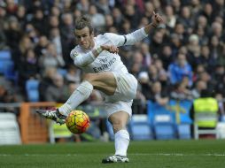 El atacante galés abrió el marcador en el último juego del Madrid. AFP / P. Armestre