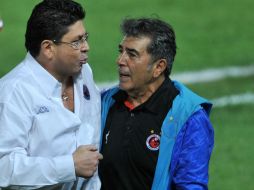 Kuri (izq) señaló que su comportamiento fue inexcusable y aceptó la posibilidad de recibir una sanción. MEXSPORT / ARCHIVO