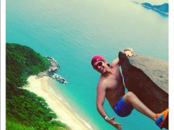 Esta es una de las muchas fotografías que ha impactado a redes sociales en Pedra do Telegrafo. INSTAGRAM / @luizmdajr