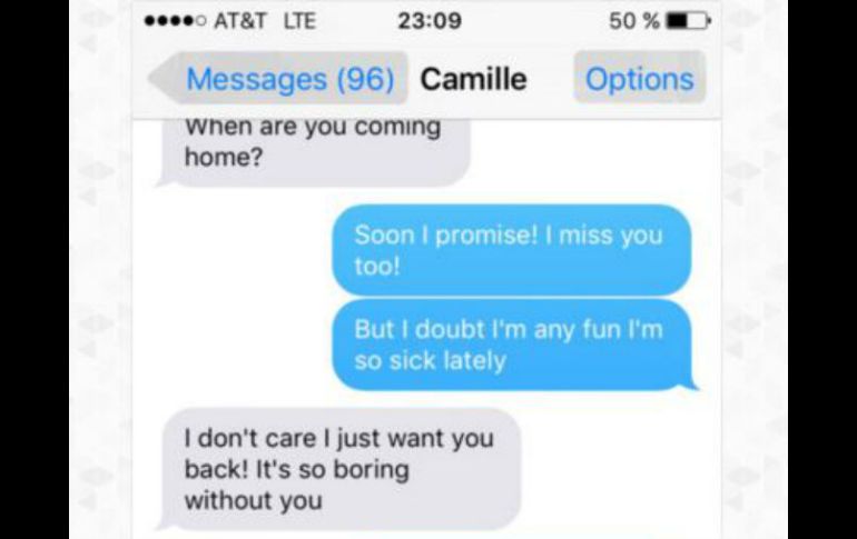 Esta es de una de las conversaciones que comparten, dos amigos esperaban reunirse pero no fue posible. ESPECIAL / Tumblr