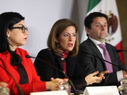 México es el primer país de América Latina en lograr la transición a la televisión digital, resalta Mónica Aspe. SUN / L. Godínez