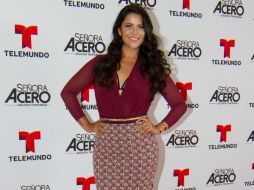 En los últimos años Litzy se ha dedicado a la actuación. En Telemundo protagonizó 'La señoraAcero'. NTX / ARCHIVO