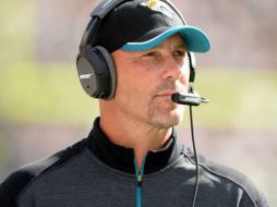 Bradley ha comandado a sus jugadores para cinco victorias esta pasada temporada. TWITTER / @jaguars