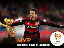 Javier fue reconocido por los organizadores en redes sociales. FACEBOOK / Bayer 04 Leverkusen Fussball