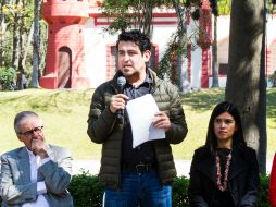 Hugo Luna señala que la idea es alinear las acciones del bosque a los criterios como área municipal de protección hidrológica. EL INFORMADOR / P. Franco