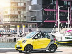 La nueva fisionomía del Fortwo cobra brillo en esta versión convertible. ESPECIAL / Cortesía Smart
