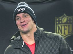 Rob Gronkowski, ala cerrada de los Patriotas, sigue en la lista 'cuestionable' rumbo al juego de mañana frente a los Broncos. AP / S. Senne