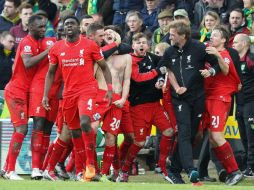 Con esta victoria, el Liverpool da un paso importante para acercarse a los puestos europeos con 34 puntos. AFP / L. Parnavy