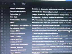 Una situación que cada vez está más fuera de control: la cantidad de mensajes que nos llegan todos los días y que debemos responder. EL INFORMADOR / ARCHIVO