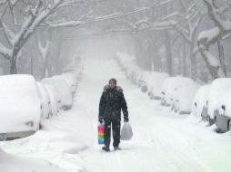 'Snowzilla'. La nevada alteró la rutina de 80 millones de personas. AFP /