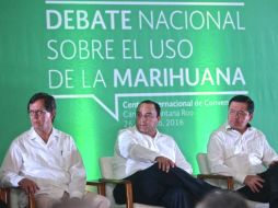 El gobernador de QR y el titular de Segob encabezaron la inauguración. TWITTER / @betoborge