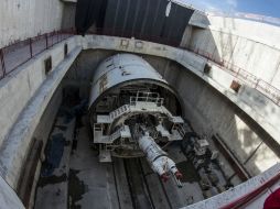 La tuneladora tiene un disco cortador mixto que le permite excavar en material blando o rocoso. EL INFORMADOR / ARCHIVO