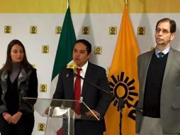 Evodio Velázquez, respaldado por el líder nacional del PRD, aclara su disposición para aceptar la estrategia de seguridad federal. TWITTER / @EvodioVelazquez