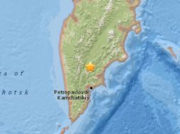 El terremoto tuvo lugar en un área próxima al 'Cinturón de Fuego del Pacífico'. ESPECIAL / earthquake.usgs.gov