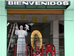 Para llegar a la Basílica de Guadalupe sobre la calzada, el Papamóvil circulará en el carril derecho con dirección a la Villa. SUN / V. Rosas