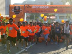 Con esta iniciativa se busca fomentar la práctica de deporte y la convivencia entre elementos de seguridad. EL INFORMADOR / A. Hinojosa