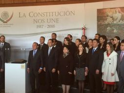 La Constitución de 1917 continua ofreciendo una vía institucional en términos políticos y jurídicos. TWITTER / @PresiSenadoMX