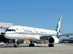 El 'José María Morelos y Pavón' descenderá en el pequeño aeropuerto Dallas Love Field en Texas. TWITTER / @enriquelazcano