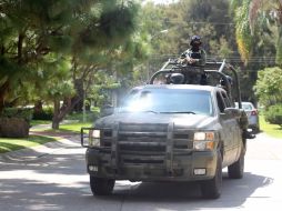 El Ejército también participa en las labores de búsqueda. EL INFORMADOR / ARCHIVO