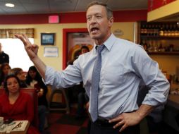 Con la retirada de O'Malley, los únicos dos aspirantes que quedan a la nominación demócrata son Clinton y Sanders. AP / ARCHIVO