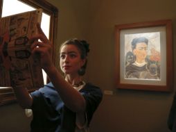 Destacan que los visitantes podrán familiarizarse con la cultura mexicana y deleitarse con el trabajo de Kahlo. AP / D. Lovetsky