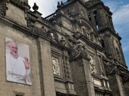 El Pontífice promete a los mexicanos que en su próxima visita a su país orará con ellos por ''el don de la paz''. NTX / P. Sánchez