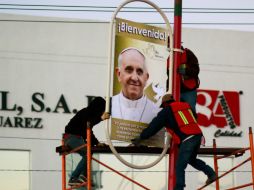 La visita del Papa Francisco al país será del 12 al 17 de febrero. EFE / A. Bringas