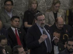 El evento duró más de cinco horas, por lo que los presentes mostraron cansancio. EL INFORMADOR / R. Tamayo