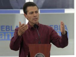 Peña Nieto además se reunirá con pacientes con motivo del Día Mundial Contra el Cáncer. NTX / ARCHIVO