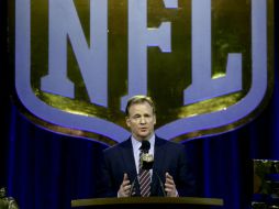 El encargado de confirmar la noticia esta tarde fue el comisionado de la NFL, Roger Goodell. AP / C. Riedel