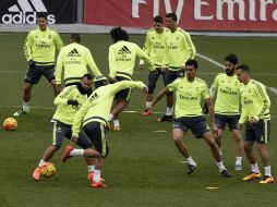 ''El rival se juega todo y además fuera de casa sabemos que es difícil porque el rival entra fuerte'', dice Zizou. EFE / F. Villar