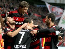 Javier Hernández querrá hacerse presente en el marcador. TWITTER / @bayer04fussball