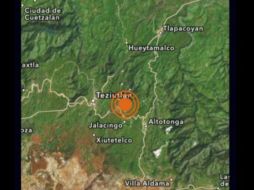 Según la aplicación Sky Alert, el sismo fue percibido en Veracruz. TWITTER / @SkyAlertMx