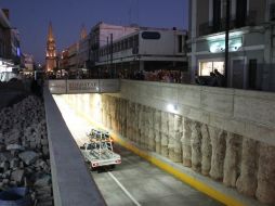 Apenas el pasado lunes fue reabierto a la circulación el túnel de avenida Hidalgo. EL INFORMADOR / ARCHIVO