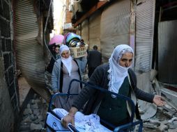 El primer ministro turco señala que las intenciones de atacar no son contra los pobladores civiles, sino contra el terrorismo. AP / M. Bay