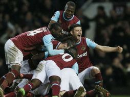 Con esta victoria West Ham avanza a los octavos de final de la Copa FA donde enfrentará a Blackburn Rovers. AP / K. Wigglesworth