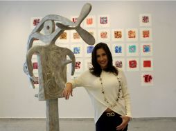 Mimí Mendoza celebra dotar a los jaliscienses de un nuevo rincón para terner un encuentro cercano con el arte. EL INFORMADOR / A. Hinojosa