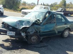 Una de las víctimas, que venía a bordo del Tsuru, quedó a la espera de ser identificado oficialmente. ESPECIAL /